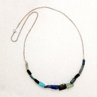 Minerva Roman Glass Bead Necklace by Brin