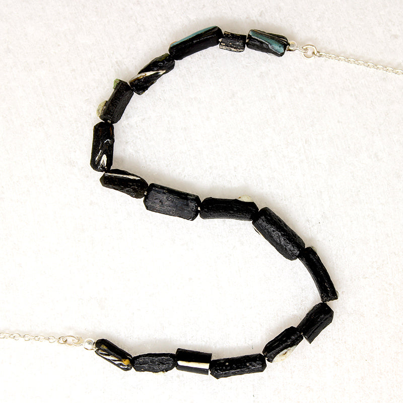 Nox Roman Glass Bead Necklace by Brin