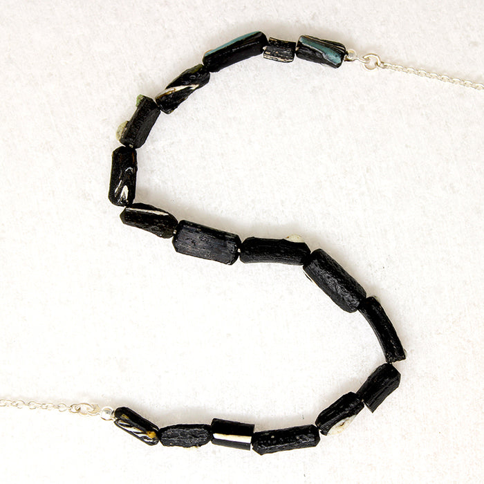 Nox Roman Glass Bead Necklace by Brin