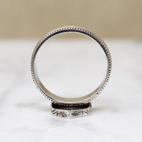 Satisfying Sterling Silver Signet Ring Size 10