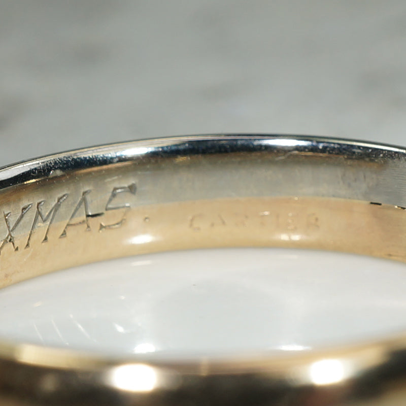Vintage Cartier Wedding Band 1936