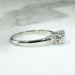 Elegant Old European Cut Engagement Ring by Rost