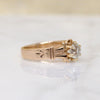 Delightful Victorian Old Euro Cut Diamond Solitaire Ring
