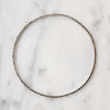 Engraved Leaves & Flowers Sterling Silver Bangle Bracelet