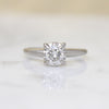 Dazzling .53ct Diamond in Platinum Solitaire Ring