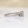 Dazzling .53ct Diamond in Platinum Solitaire Ring