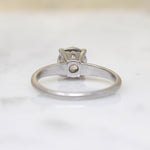 Dazzling .53ct Diamond in Platinum Solitaire Ring
