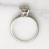 Dazzling .53ct Diamond in Platinum Solitaire Ring