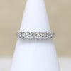 Classic Retro Nine Diamond & Platinum Band