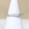 Classic Retro Nine Diamond & Platinum Band