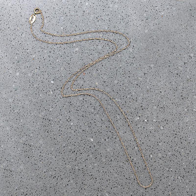 Recycled 14k Yellow Gold Light Rope Chain