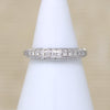 Deco Diamond Platinum Wedding Band by 720