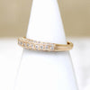 Deco Diamond 14k Gold Wedding Band by 720