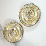 Egyptian Revival MMA Coiled Snake Earrings