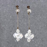 Jazz Age Crystal Drop Earrings