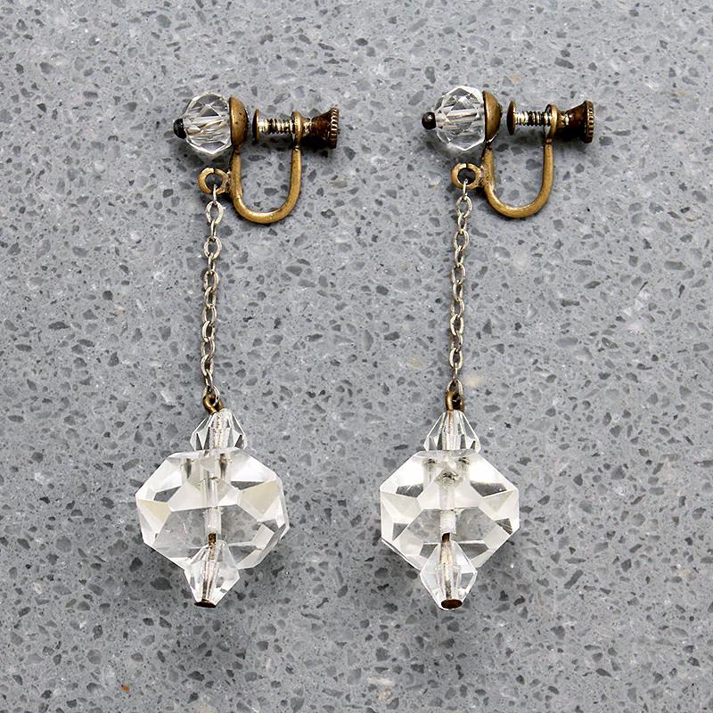 Jazz Age Crystal Drop Earrings