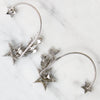 Signed Boucher Shooting Star Ear Cuffs