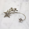 Signed Boucher Shooting Star Ear Cuffs