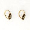 Georgian French Chrysoberyl & 18k Gold Ear Bobs