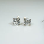Flirtatious .80tcw Old European Cut Diamond Studs