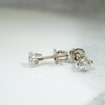 Flirtatious .80tcw Old European Cut Diamond Studs