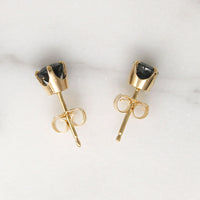 Blue Velvet .60tcw Sapphire Stud Earrings