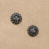 Darling Irish Jade & Marcasite Shamrock Studs
