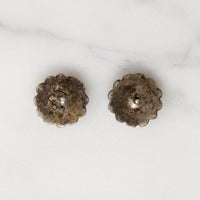 Darling Irish Jade & Marcasite Shamrock Studs