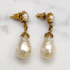 Lustrous Faux Pearl Drop Earrings