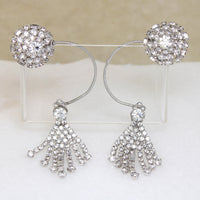Firework Display Rhinestone Ear Cuffs 