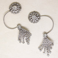Firework Display Rhinestone Ear Cuffs 