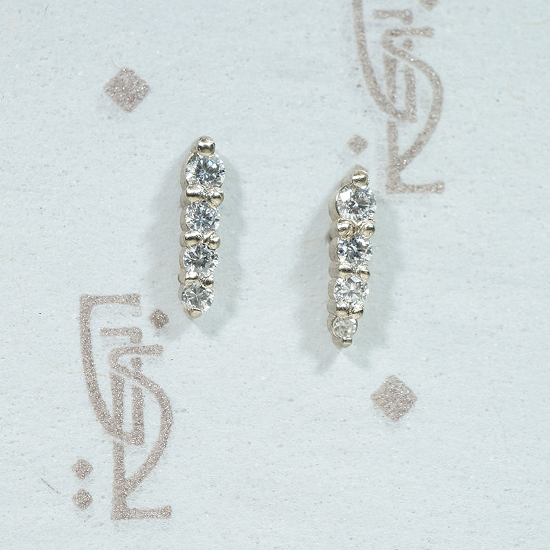 Darling Little Diamond Earrings