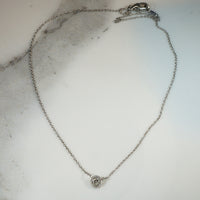 Dazzling 1/2 Carat Old Mine Diamond in Platinum Pendant
