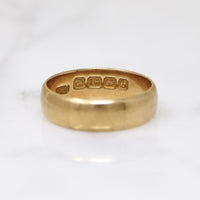 Buttery Little 18ct English Gold Wedding Band