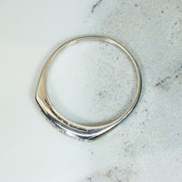 Platinum Channel Set Diamond Band
