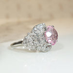 Ravishing Edwardian Tourmaline & Diamond Ring