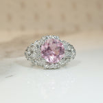 Ravishing Edwardian Tourmaline & Diamond Ring