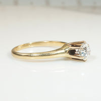 Gorgeous Gold OEC Diamond Solitaire