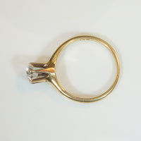 Gorgeous Gold OEC Diamond Solitaire