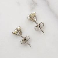 1.83tcw Old Mine & Old Euro Cut Diamond Stud Earrings