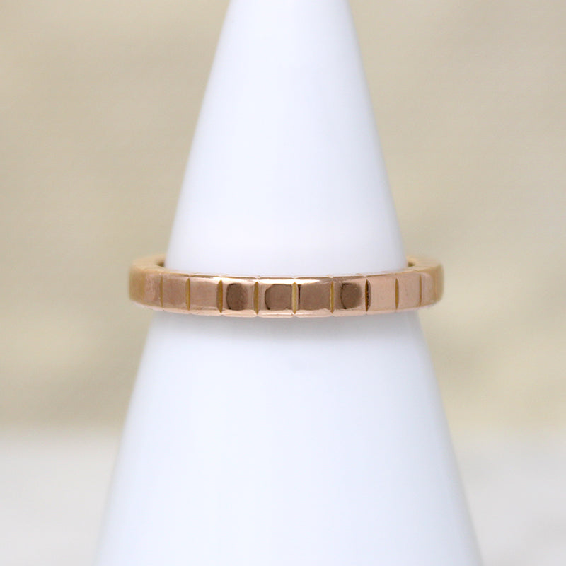 Chopard's 18k Rose Gold Ice Cube Band
