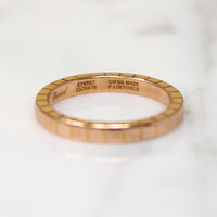Chopard's 18k Rose Gold Ice Cube Band