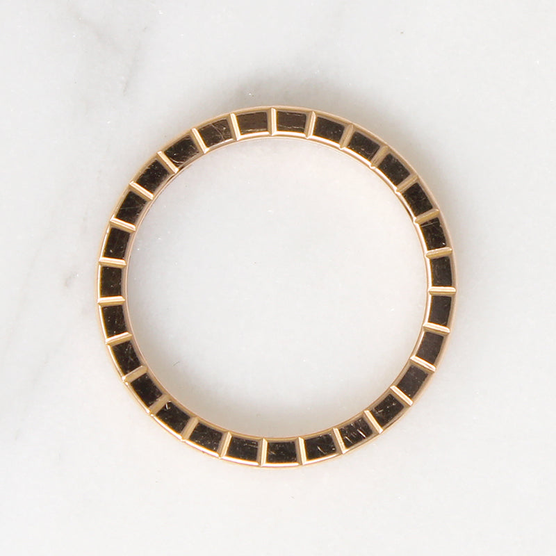 Chopard's 18k Rose Gold Ice Cube Band