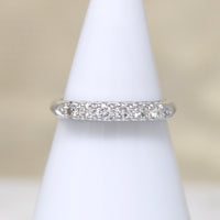 Timeless Six Diamond Platinum Wedding Band