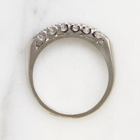 Timeless Six Diamond Platinum Wedding Band