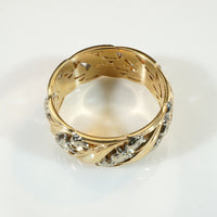 Romantic Two-Tone Lily of the Valley Band by Artcarved