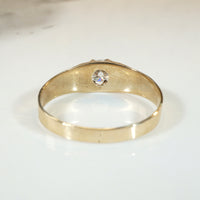 Tasteful Victorian Diamond Solitaire with Engraving