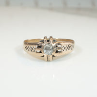 Antique Rose Cut Diamond Ring