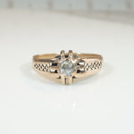 Antique Rose Cut Diamond Ring