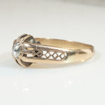 Antique Rose Cut Diamond Ring